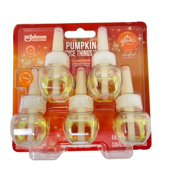 Glade PlugIns Refill 5 CT Pumpkin‎ Spice Things Up - Picture 1 of 5